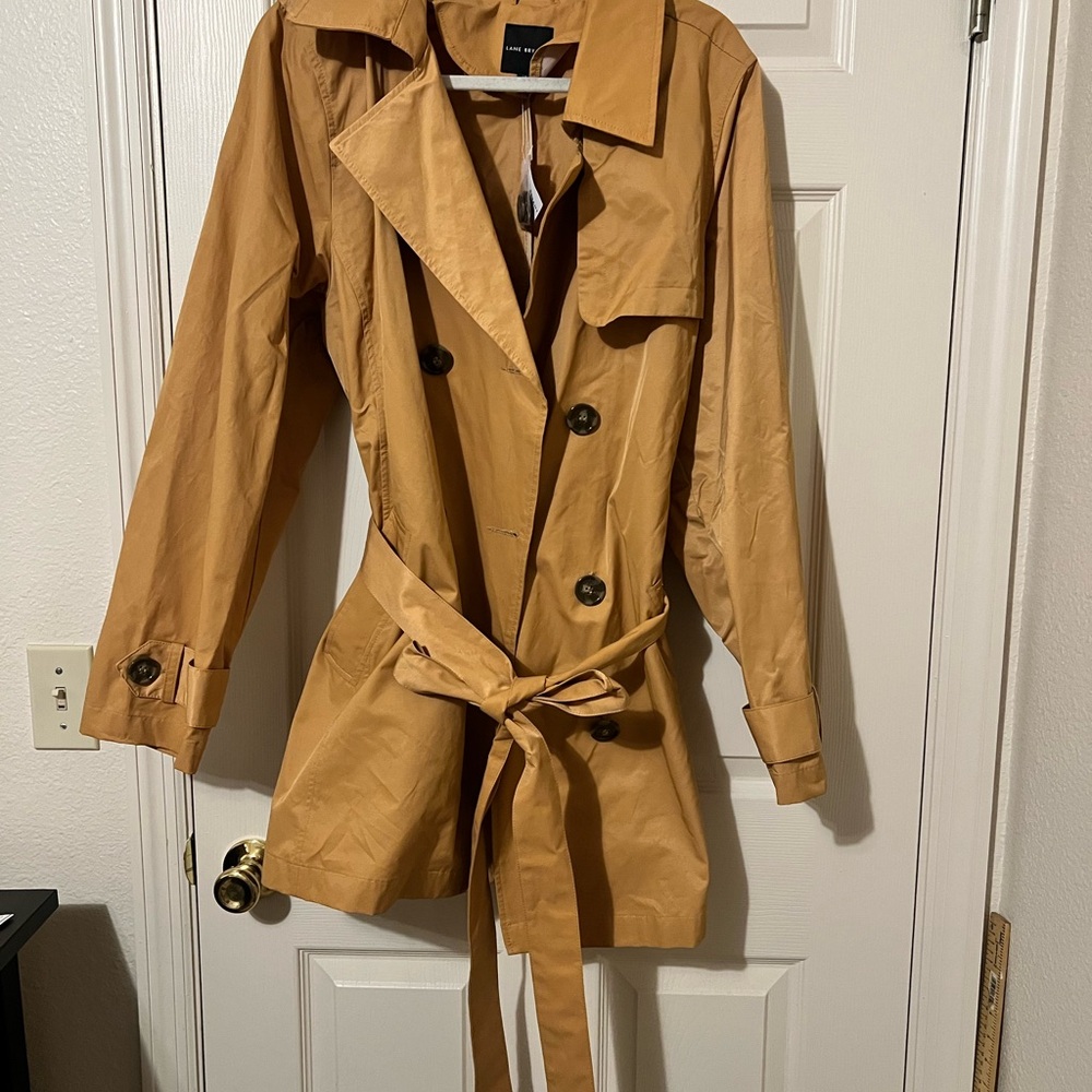 Lane Bryant Camel Trench Coat